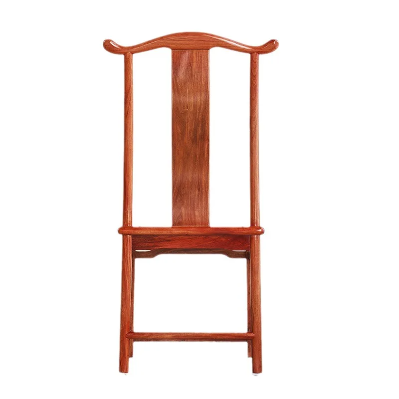 

mahogany furniture, big fruit red sandalwood dining chair, Chinese backrest, guest tea early pear official hat chair