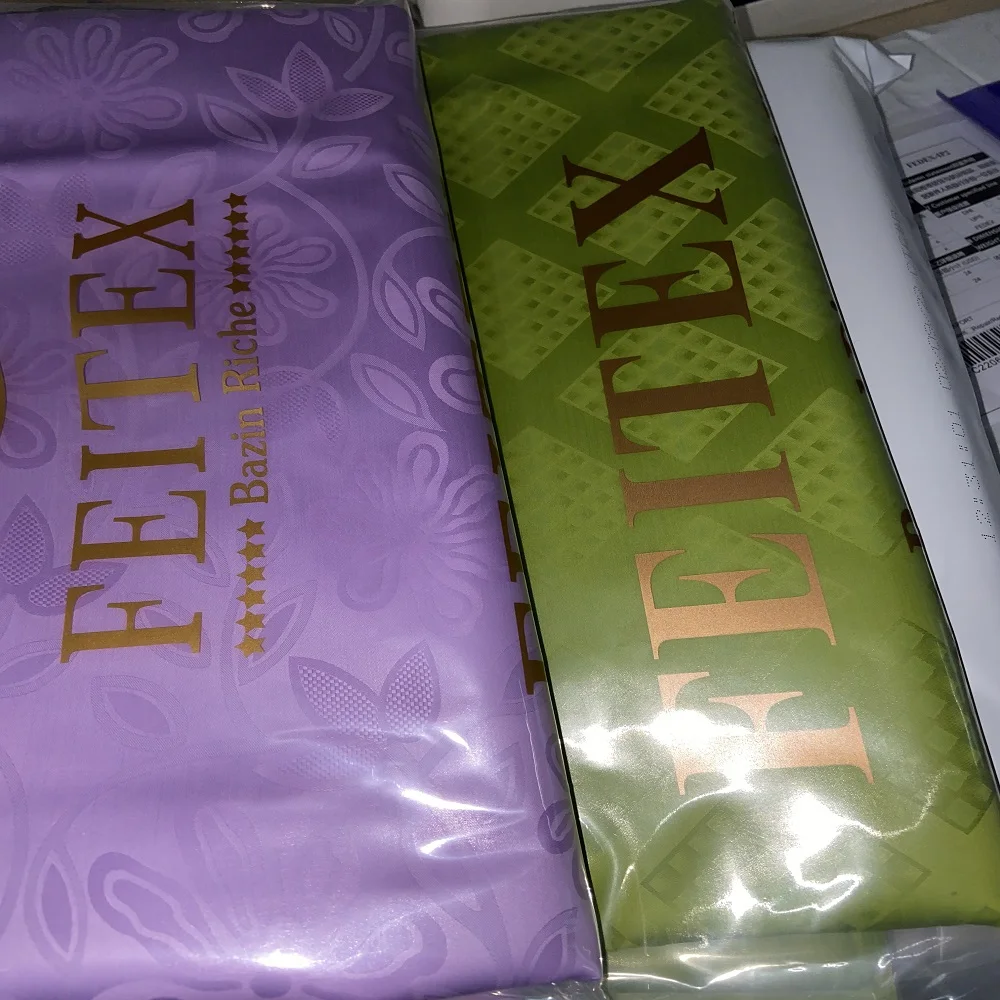 African Bazin Fabrics Original Tissu Africain Femme 2025 Cotton Fabric 100% New Shadda Austria Quality Guinea Brocade