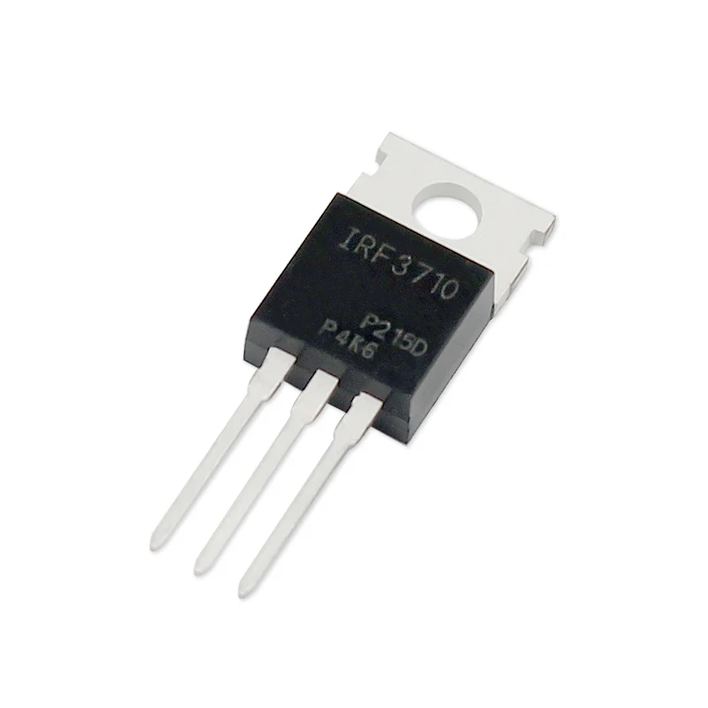 5pcs IRF3710 Transistor 3710 IRF3710PBF IC TO220 MOSFET FETs 100V 57A TO-220 Field Effect Transistors Set Electronic Component