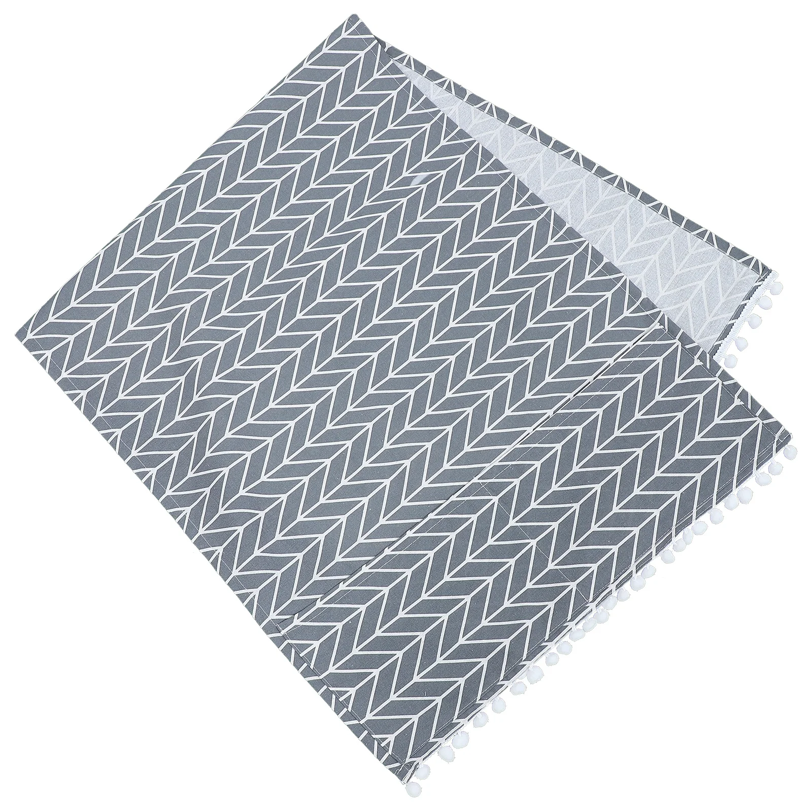 غطاء الغسالة مصنوع من القطن الفاخر المقاوم للغبار ومضاد للخدش مع جيوب تخزين لحقيبة واقية لمجفف غسالة الثلاجة #4