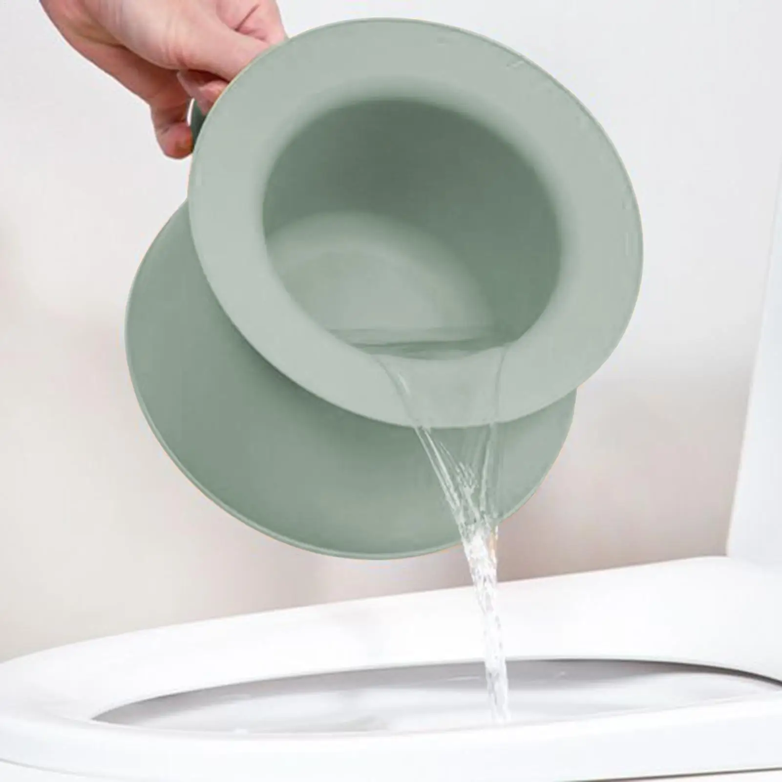 Chamber Pot 1.5L Portable Urine Potty With Lid And Handle Bedpans Potty for Wife Son Husband Friends Daughter Women Teens Family