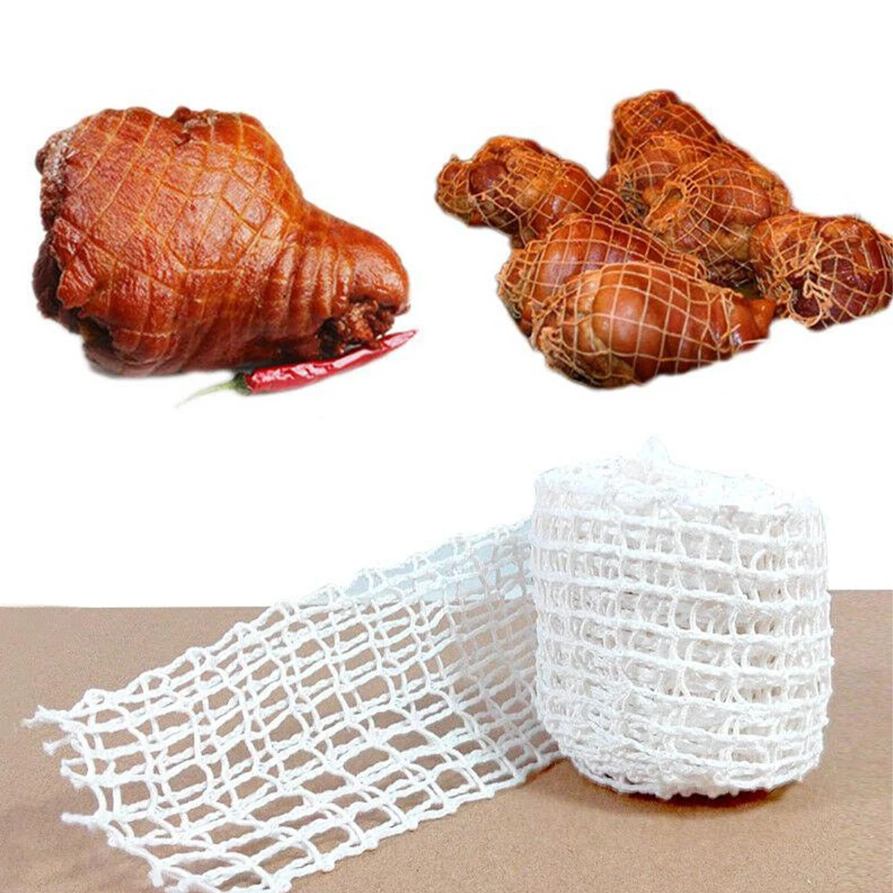 3m Butcher Twine Home Kitchen Ham Sausage Practical Multifunctional Size 16 Smoked Poultry Elastic Meat Netting Restaurant