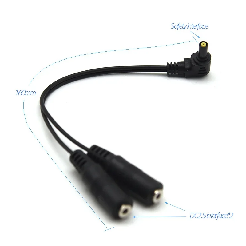 Electric Shock Pulse Toys 2.35 Safety Head Turn DC2.5 Wiring Sex Products Body Massage Wires Cable For Penis Rings Anal Plug