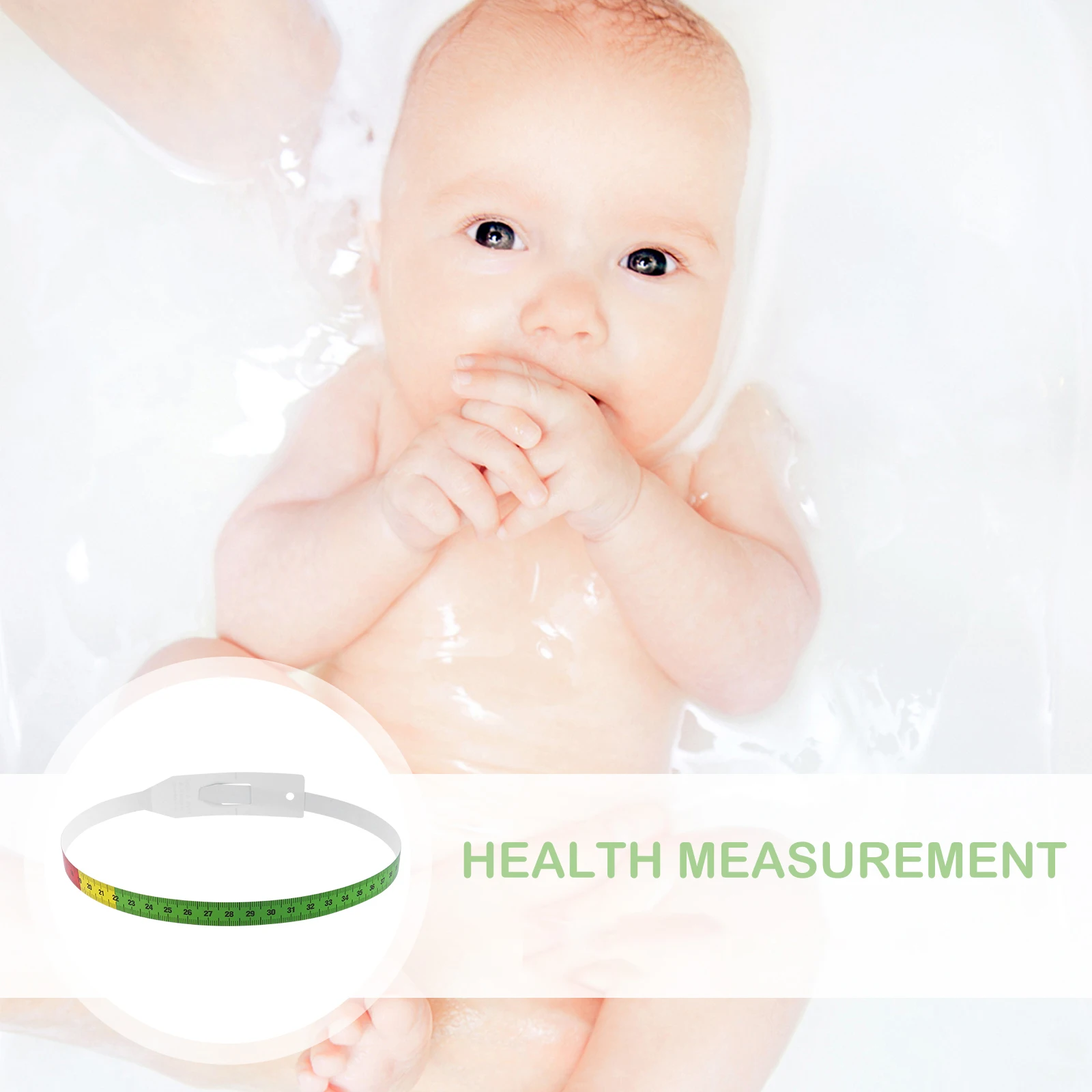 

3pcs Colorful 56cm PP Retractable Measuring Tape Flexible Accurate Portable Infant Kids Health Monitoring Accessory