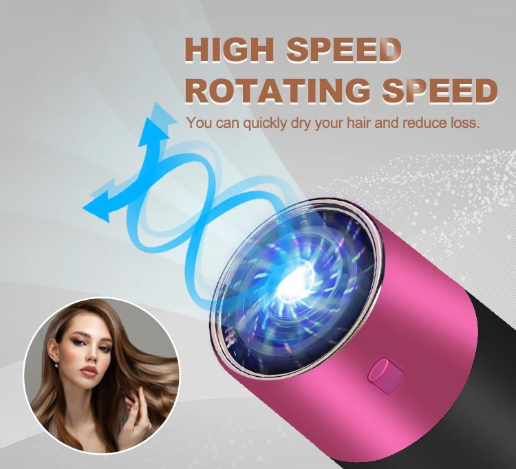One Step BLDC High Speed All in One Thermal Blow Hair Dryer Brush Set With Interchangeable Comb Head for Hair Beauty Styling