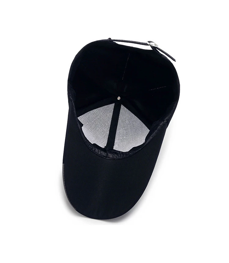 Lässiger Hut Baseball mütze Sport hut einfarbig einfache Baumwolle Sonnenhut lässige Mode Outdoor-Hut für Hip Hop Männer und Frauen – Detail 9
