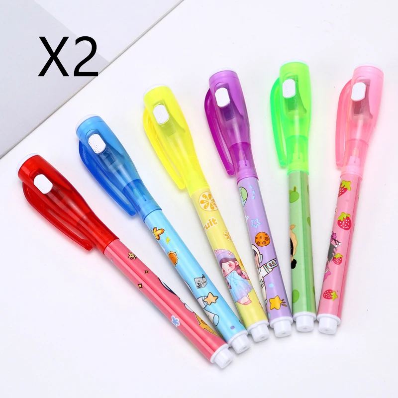 Magic UV Invisible Pen 12St