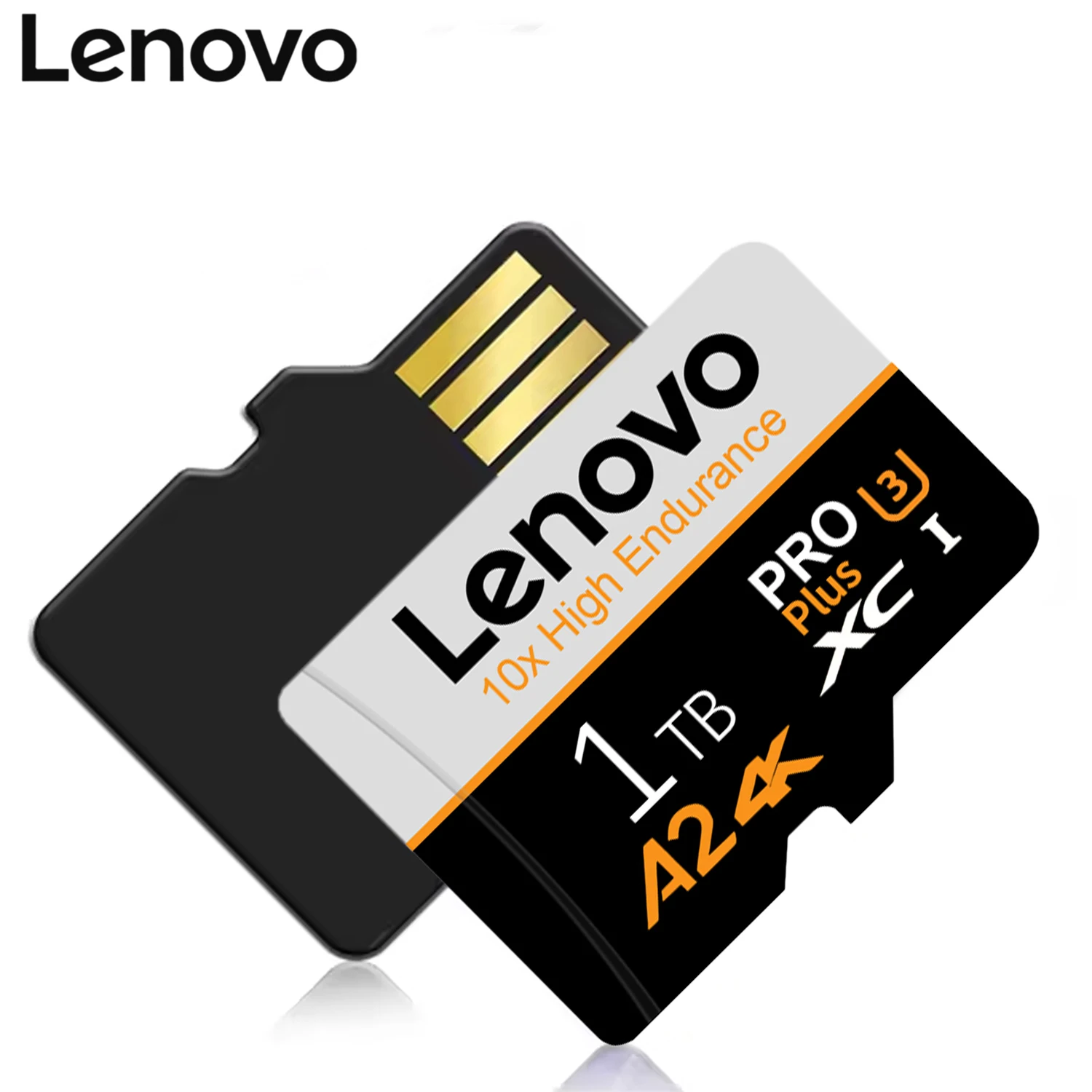 Cartão de Memória Lenovo em Promoção 128GB 256GB 512GB 1TB de Alta Qualidade U3 V30 Micro TF SD de Alta Velocidade para Monitoramento/Celular/Câmera