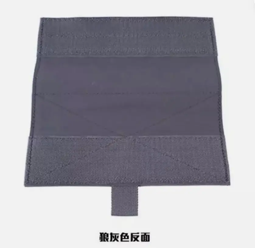 Panel frontal nailon 500D con velcro para plataforma pecho táctico - imagen 2