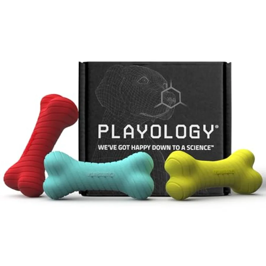

Игрушки для собак: радужная ароматизированная жевательная игрушка-подарок - средний размер для собак, с ароматом арахисового масла, курицы и говядины - легко моются и не разрушаются.