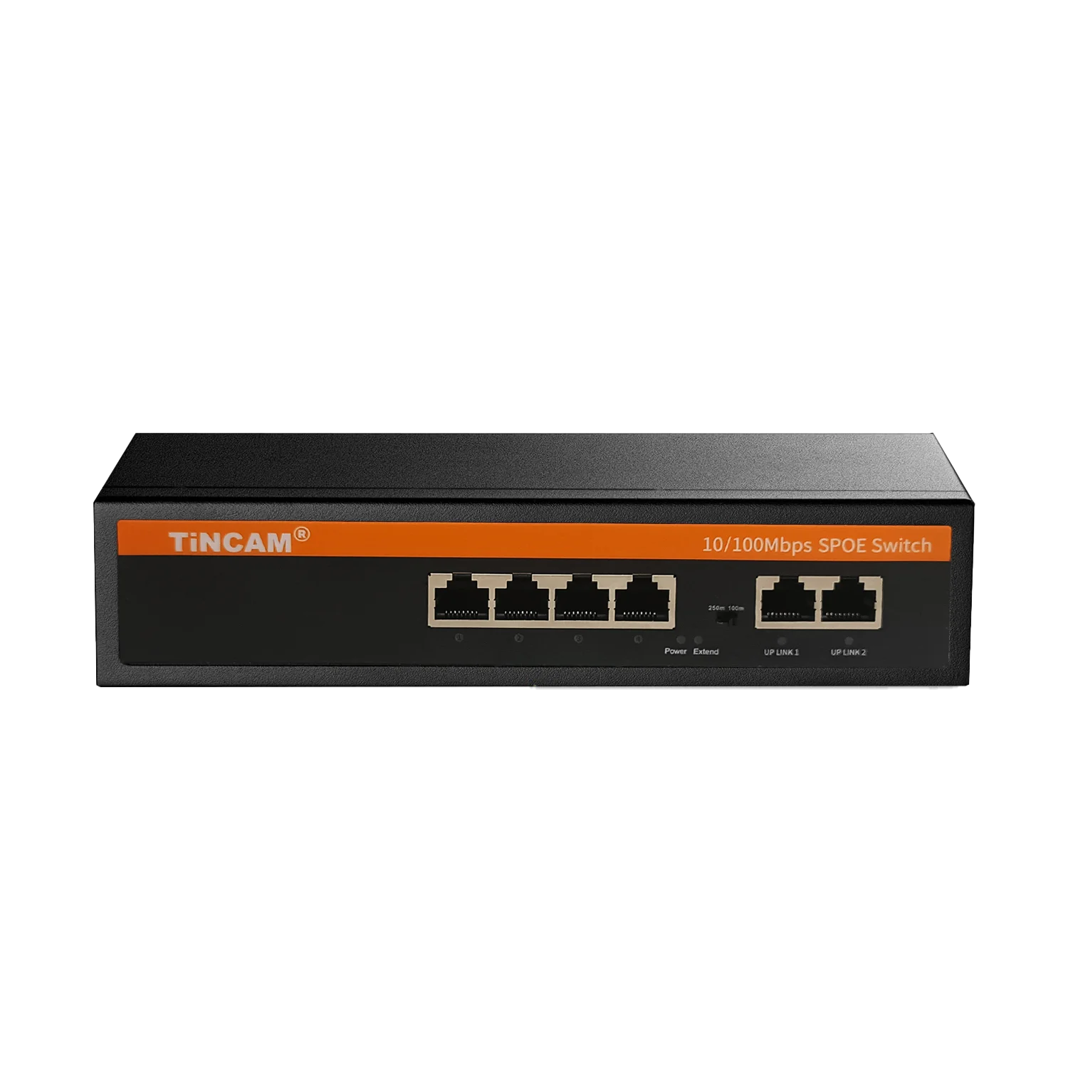 

TiNCAM 10/100M 4+2 10 Port Spoe Switch 250m Poe Power Over Ethernet Switch Poe Network For Ip Camera Network Vlan Smart Switch