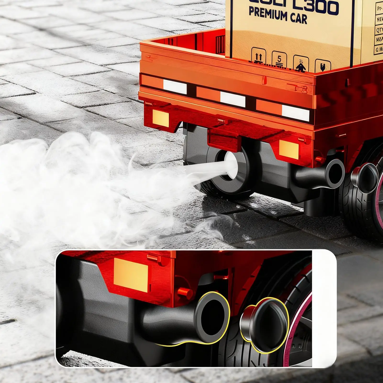 

RC Truck Play Vehicle With Light And Sound Trucks For Boys For Indoor Outdoor Play Race Park Backyard Christmas Birthday