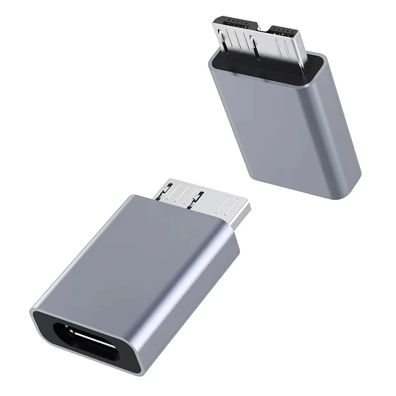 

Micro B Adapter USB C Male to USB C Female Converter USB C to Micro B Connector For External Hard Drive Disk HDD Cable Accessory