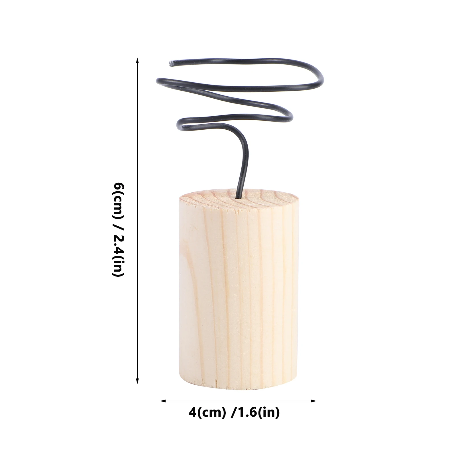 Supporto per ananas ad aria Piccolo espositore per fiori in legno Tillandsia Fioriera Porta piante Riser Desktop