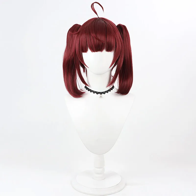 Virtual YouTube Vtuber Tohoku Zunko Cosplay Wig Halloween Carnival Party Props Synthetic Hair Heat Resistant Fiber + Wig Cap