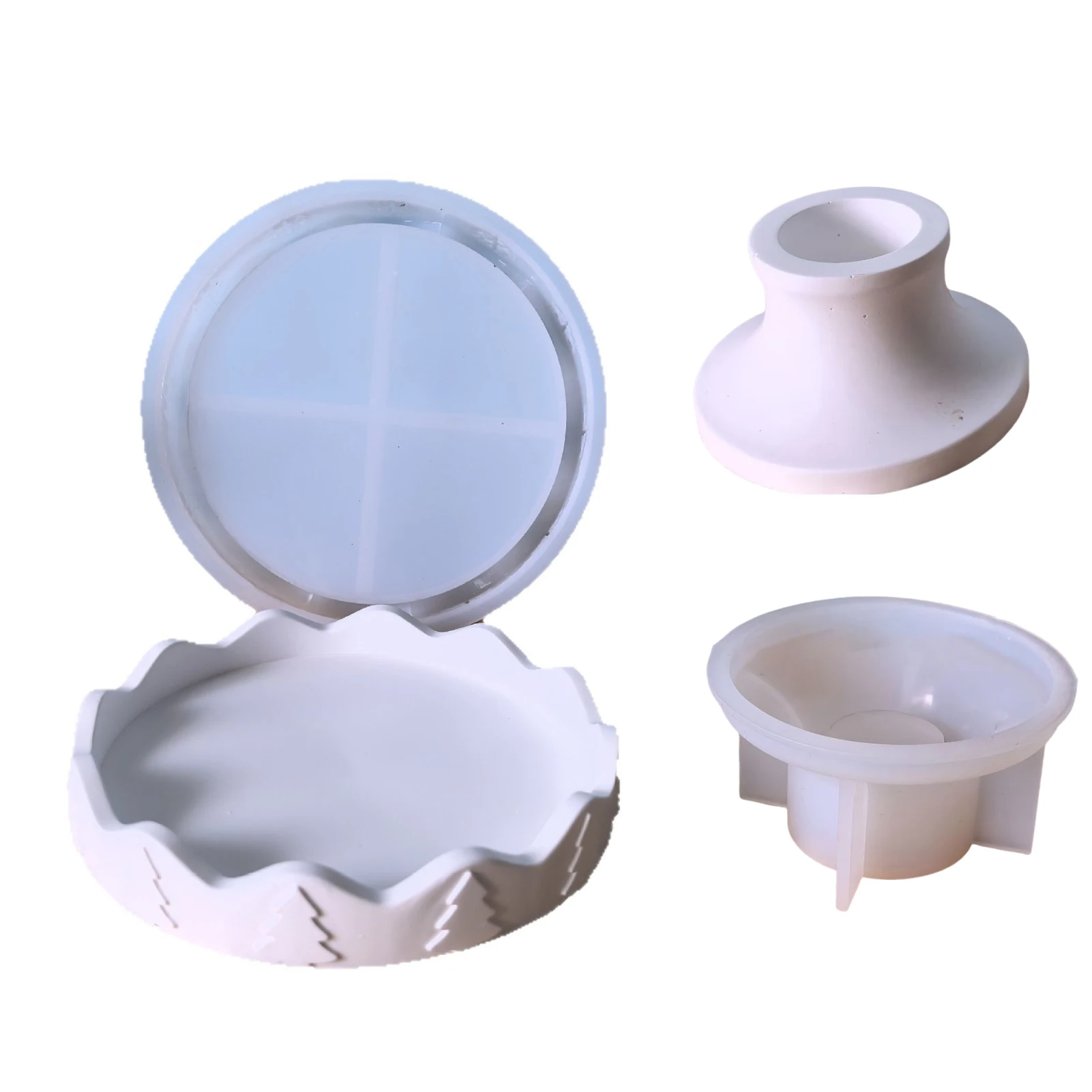 

2PCS Snowflake Mold Reusable Christmas Easy Multifunctional - Ideal for Candle, Soap, Scented and Home Decoration