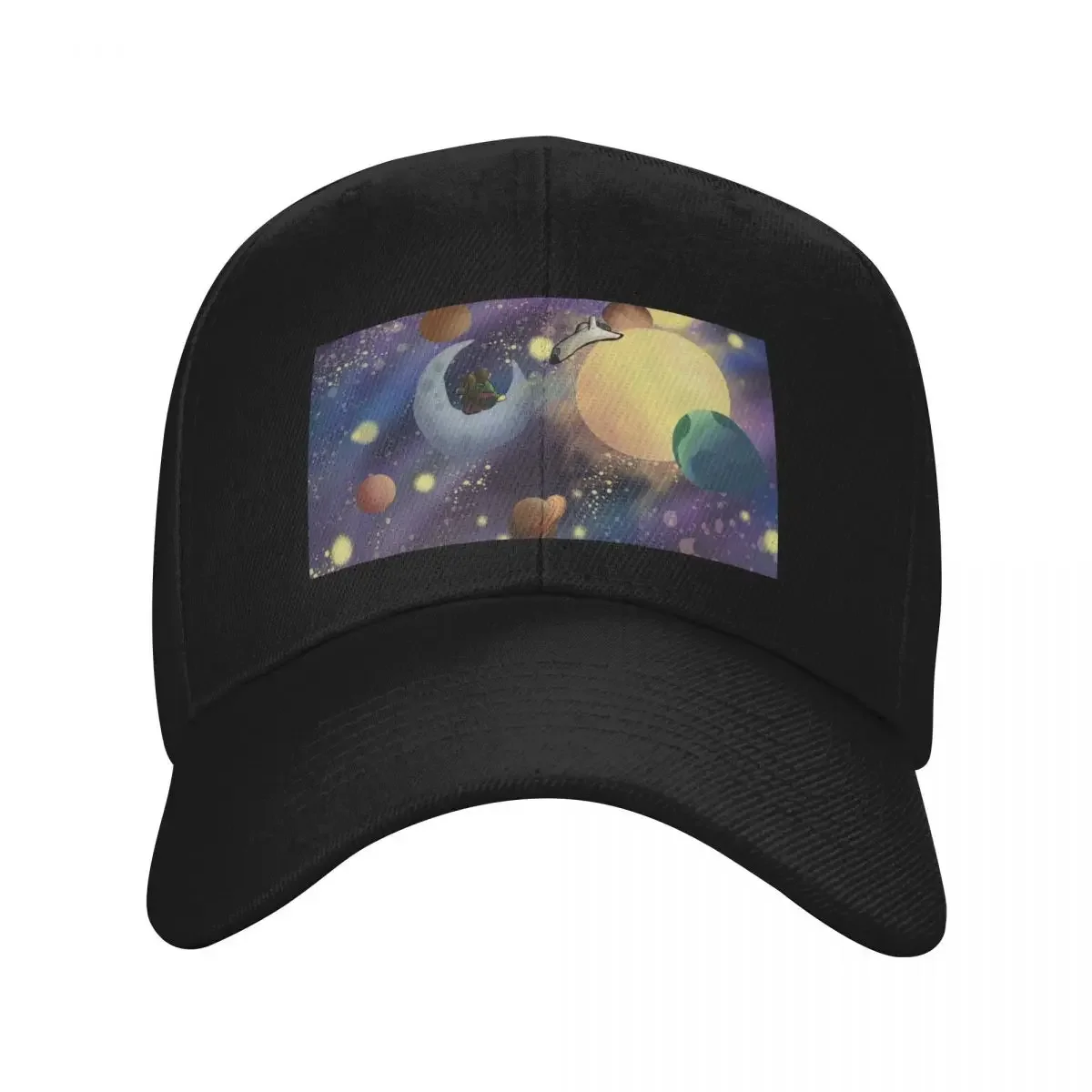 Stargazing couple Baseball Cap Rugby Fishing cap Hats Woman Men's