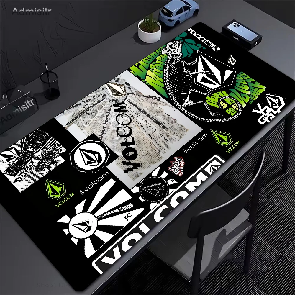 DIY Volcom Mousepad Mouse Mat Desk Mat With Pad Gaming Accessories Prime Gaming XXL Keyboard Pad Padding Mat