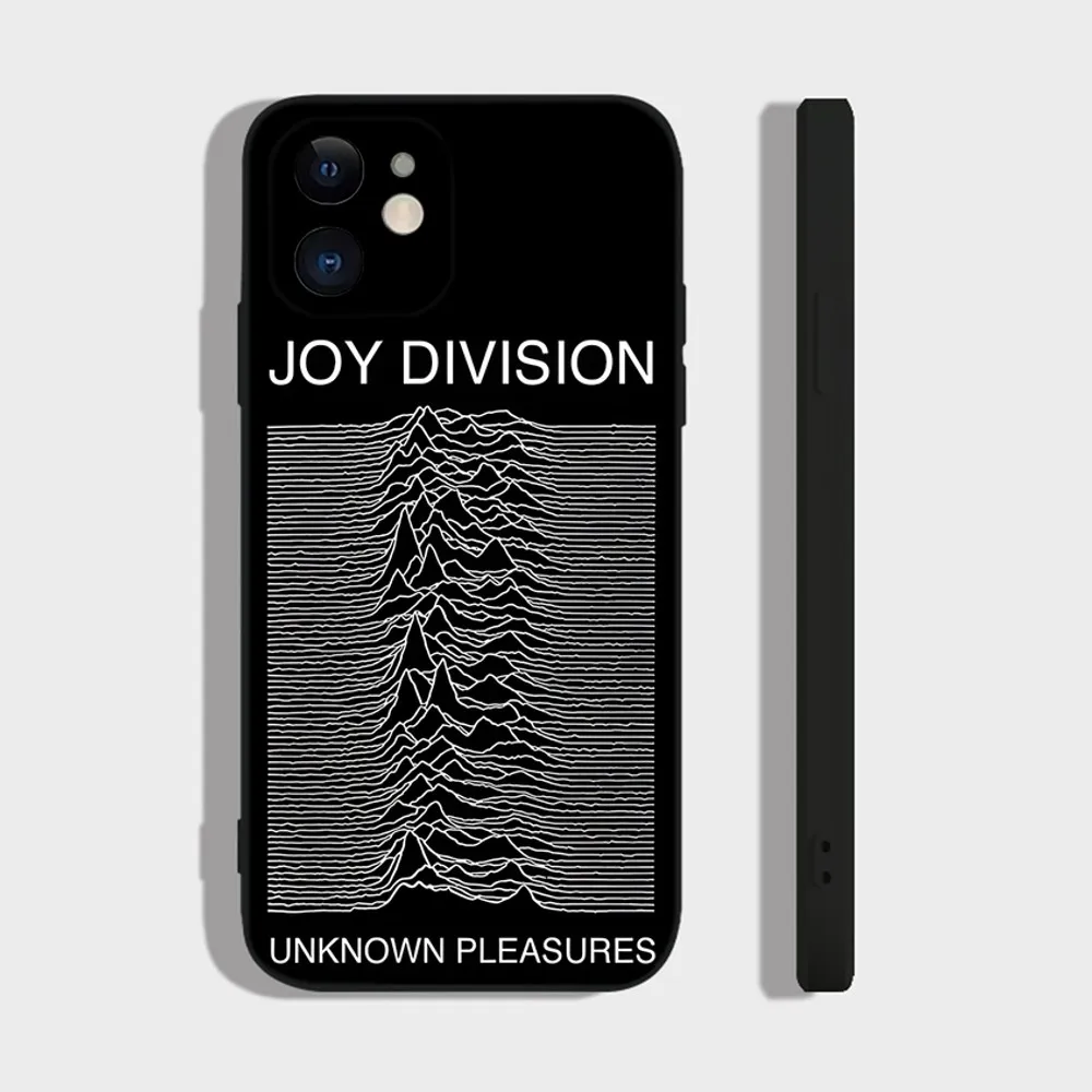 J-Joy  Division Band Phone Case For iPhone 16,15,14,13,12,11 Plus,Pro,Max,XR,XS,X,7,8 Plus,SE,Mini Silicone Soft