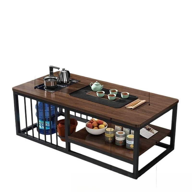 

Tea table simple small apartment living room fully automatic simple integrated household