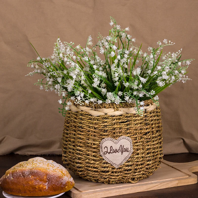 Plantas artificiales, flores, mesa de habitación para el hogar, jardín al aire libre, ramo de novia para boda, fiesta de San Valentín, regalos Diy, decoración de álbum de recortes