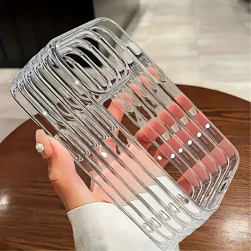 5-pack TPU soft transparent phone cases suitable for iPhone 17, 16, 15, 14, 13, 12, 11 Pro Max, 17 A