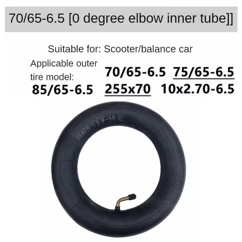 straight  0/45 degrees 70/65-6.5 Inner Tube Electric Balance Scooter Tyre For Xiaomi Ninebot Mini Pro Tire  Camera