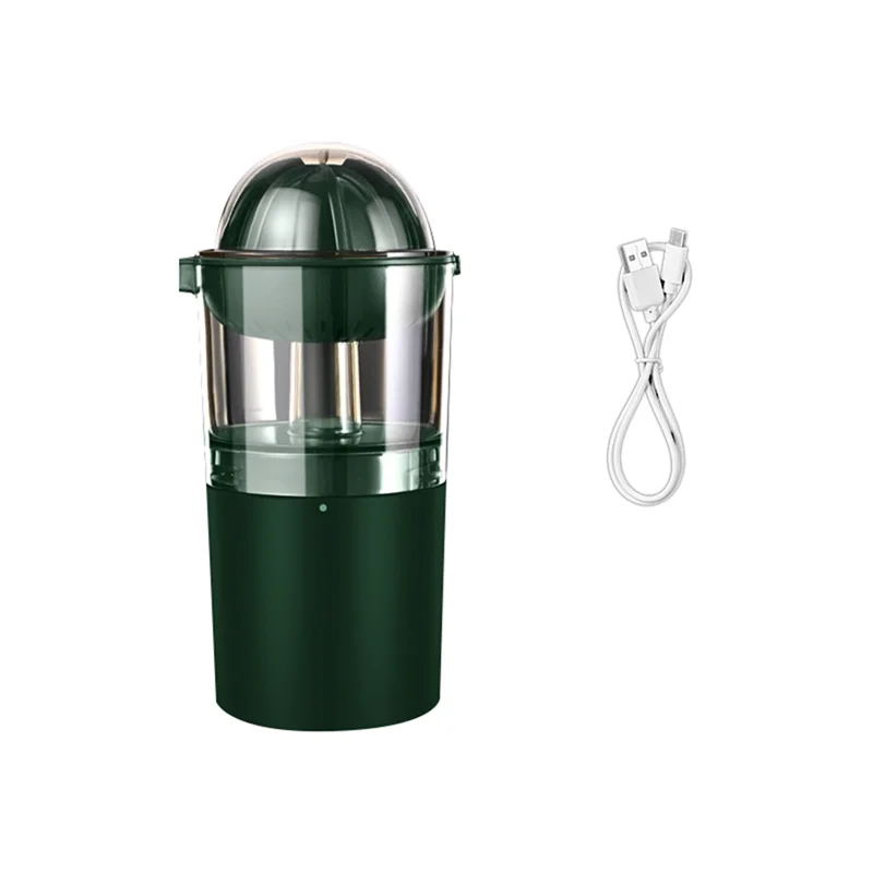 ABGU عصارة فواكه كهربائية USB محمولة عصارة حمضيات برتقالية دوران تلقائي مضاد للانزلاق مخرطة للأخضر الليموني