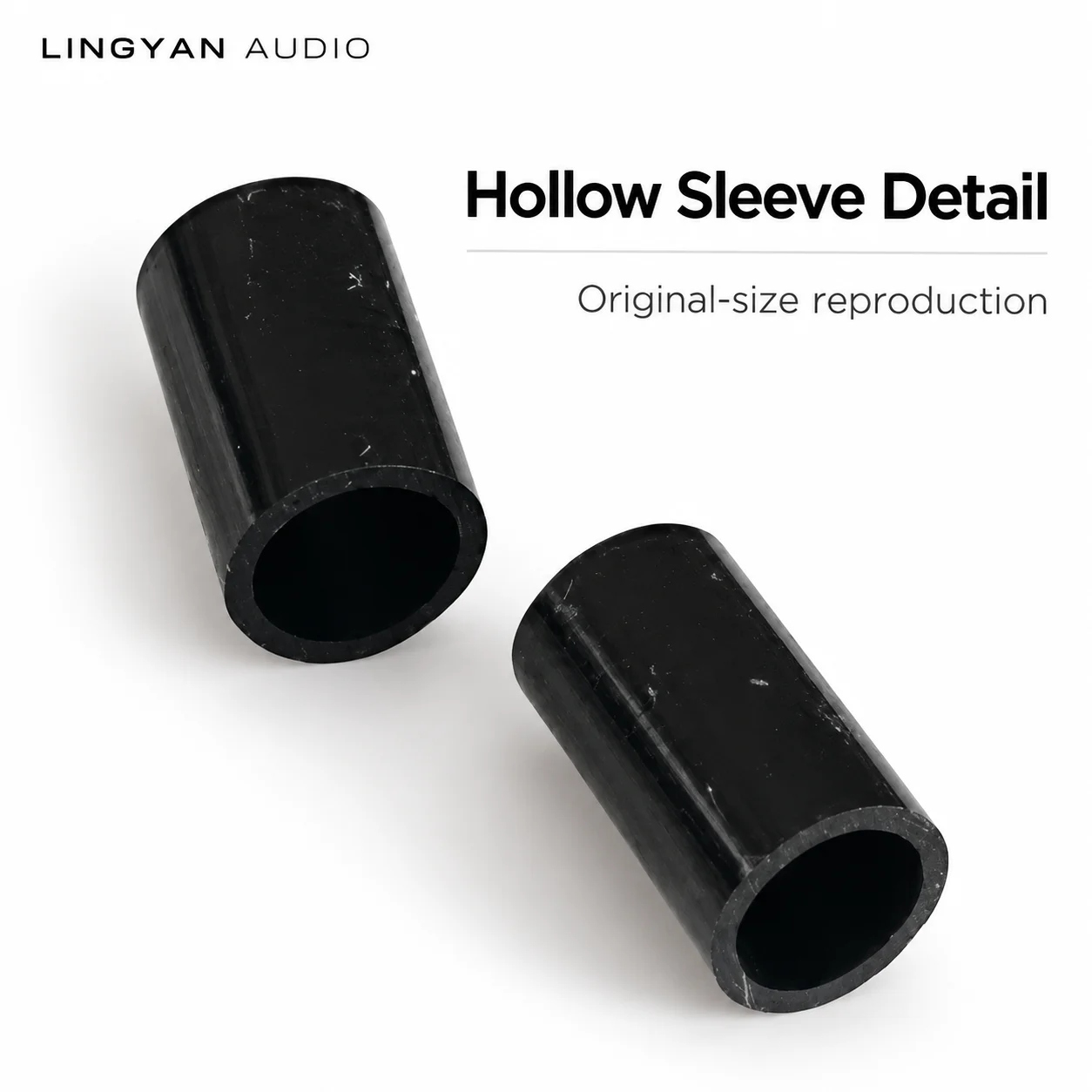 LINGYAN AUDIO Silicone Lever Sleeves for MICRO DD-7 Turntable Cueing and Tonearm Locking Rod Replacement Parts
