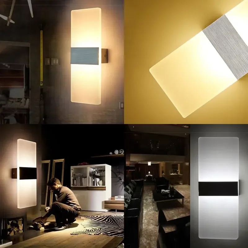 for Modern LED Wall Lights Interior Decorative Bedroom Hotel 2023