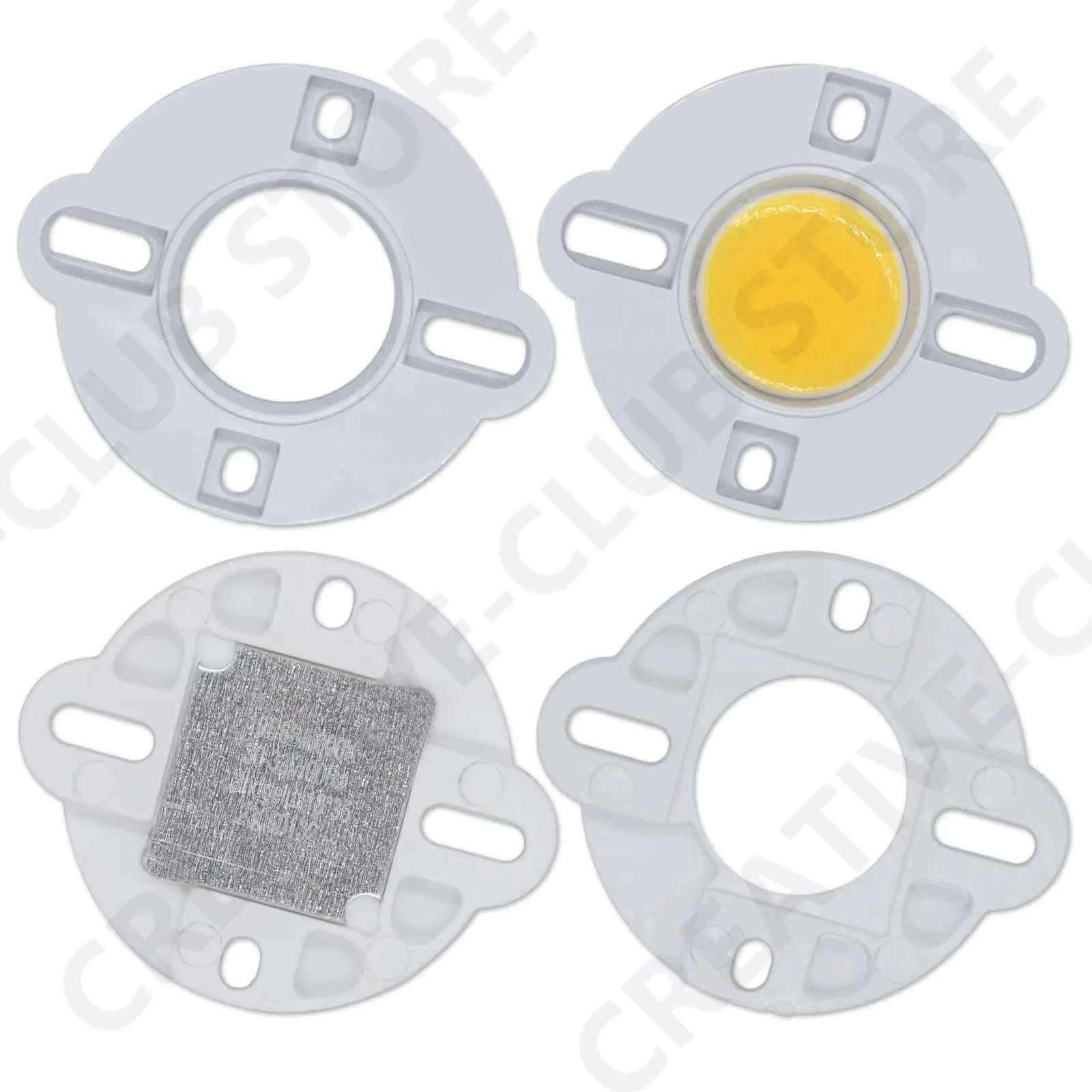 500 Stück 1919 17mm LED-Lampenhalterung COB LED Taschenlampenhalterung Glühbirnenhalterung Spotlight Downlight Lampenhalterung – Detail 5