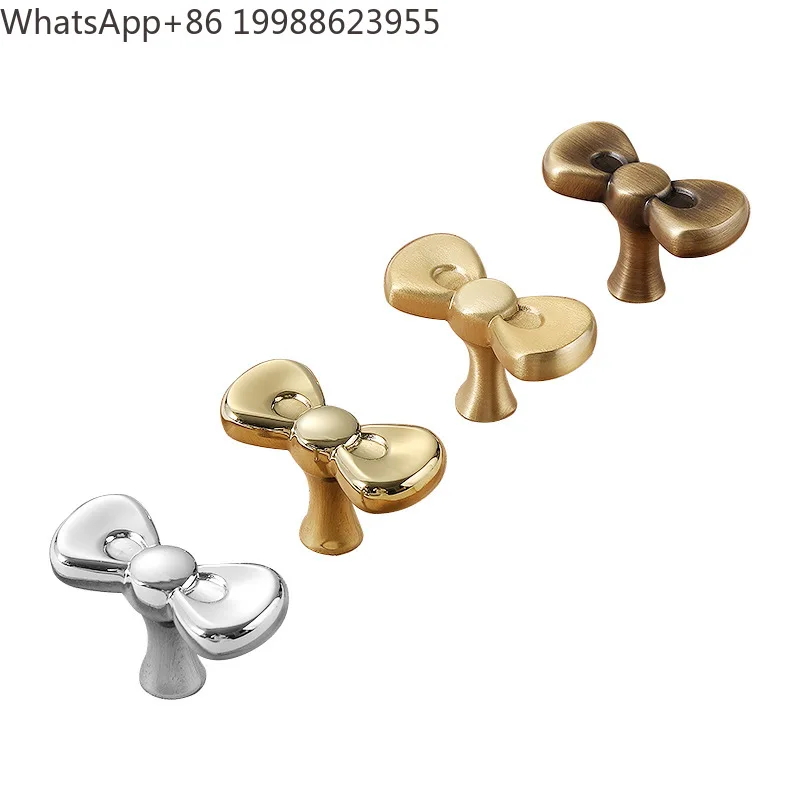 French Style Creative Bow Pull Handle - Luxury Modern Minimalist Drawer Knob