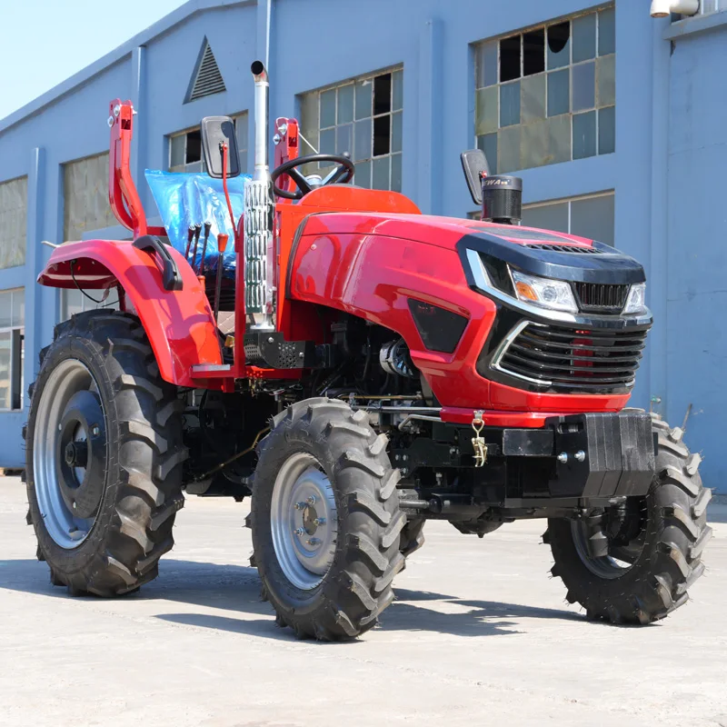 Multi-Purpose 70HP Tractor Customized | for Farming & Light Construction, Choose Your Tires & Hydraulic Outlets