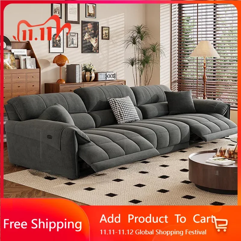 

Ergonomic Orange Living Room Sofas Armrest Design Recliner Salon Electric Sofa Modern Designer Lounge Divano Trendy Furniture