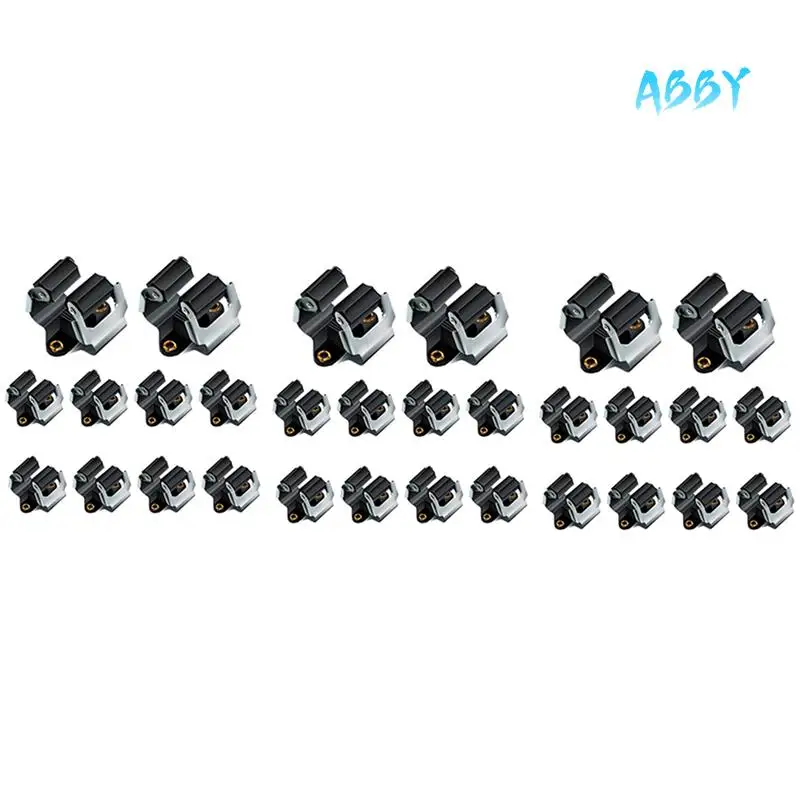 

ABBY-30 шт., держатель для метлы, настенный садовый зажим для хранения, стойка с винтами, ручка, подвесные инструменты для дома, кухни, ванной комнаты