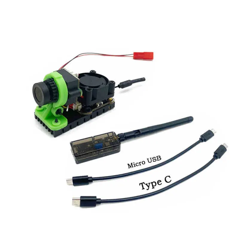 1W 48CH 5,8G FPV Kamera VTX Combo FPV Kamera und VTX (mit Maus Schwanz Antenne und ohne Empfänger)