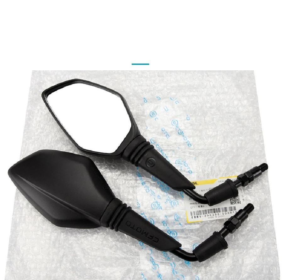 Rearview Mirrors For CFMOTO 150SC CF150T-31 CF150T-31A Scooter Durable ABS Housing Wide Angle Glass Clear View Anti Vibration