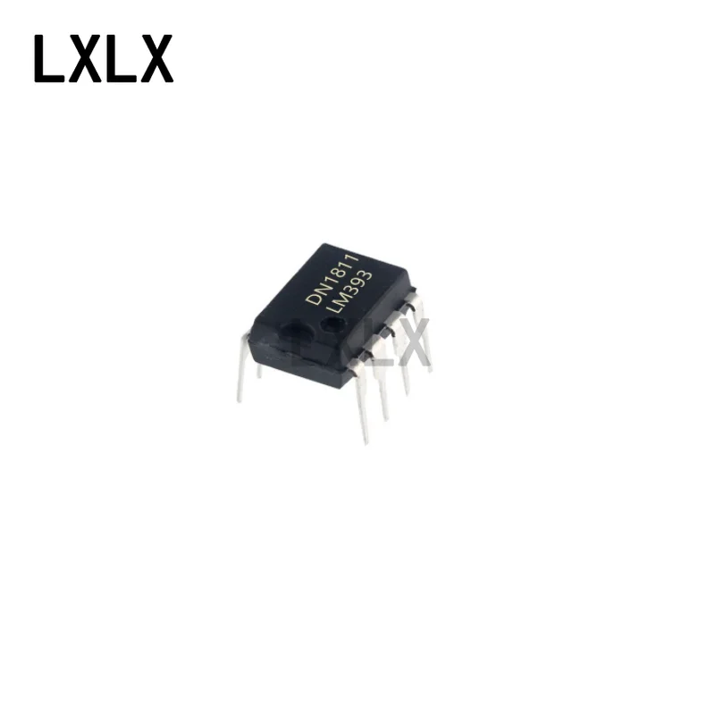 100PCS Brand New LM393P LM393 Direct Plug LM393N DIP-8 Dual Comparator