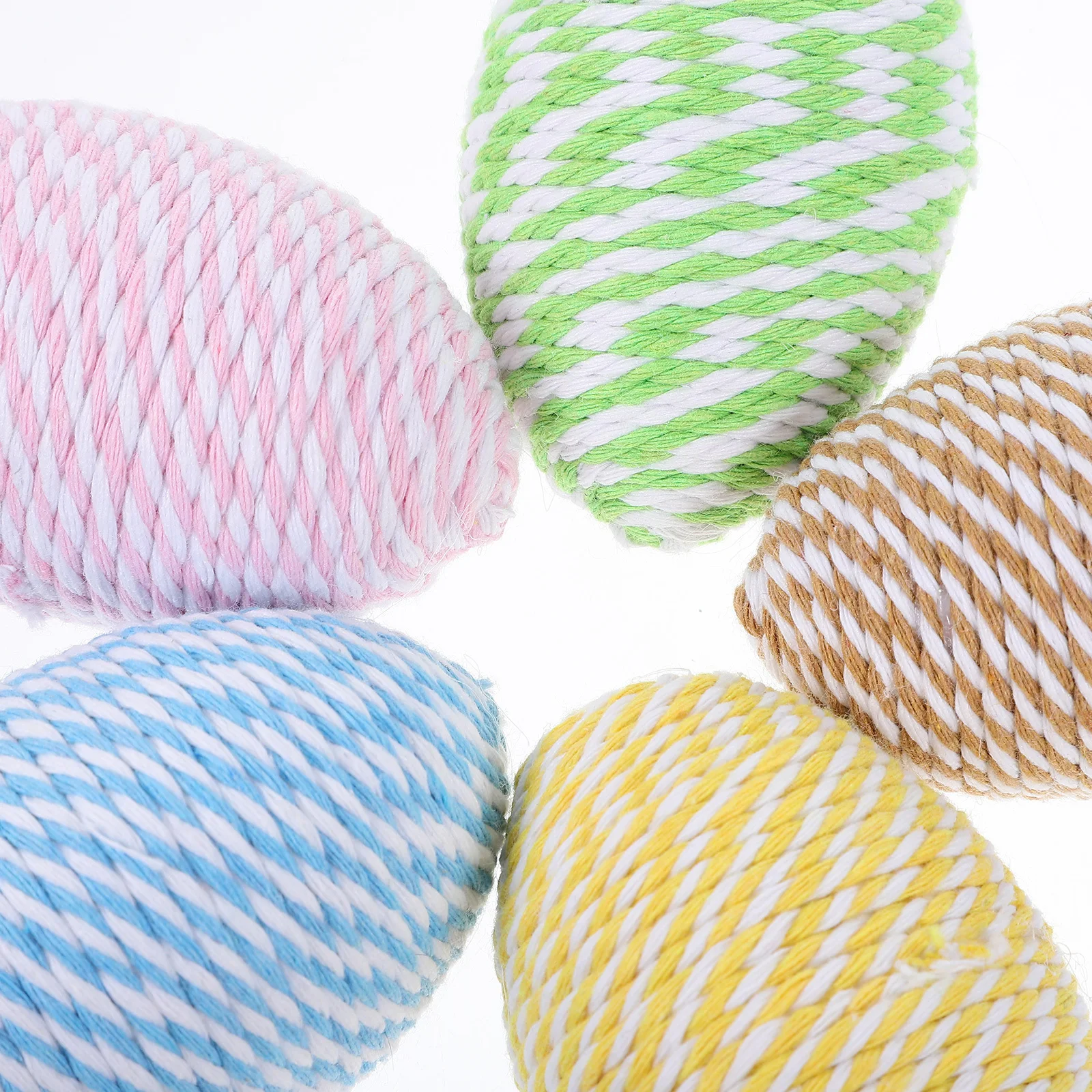 

5Pcs Easter Egg Decors Fine Detail Imitation Eggs for DIY Basket Stuffing Party Supplies Scene Decoration Craft Ornaments