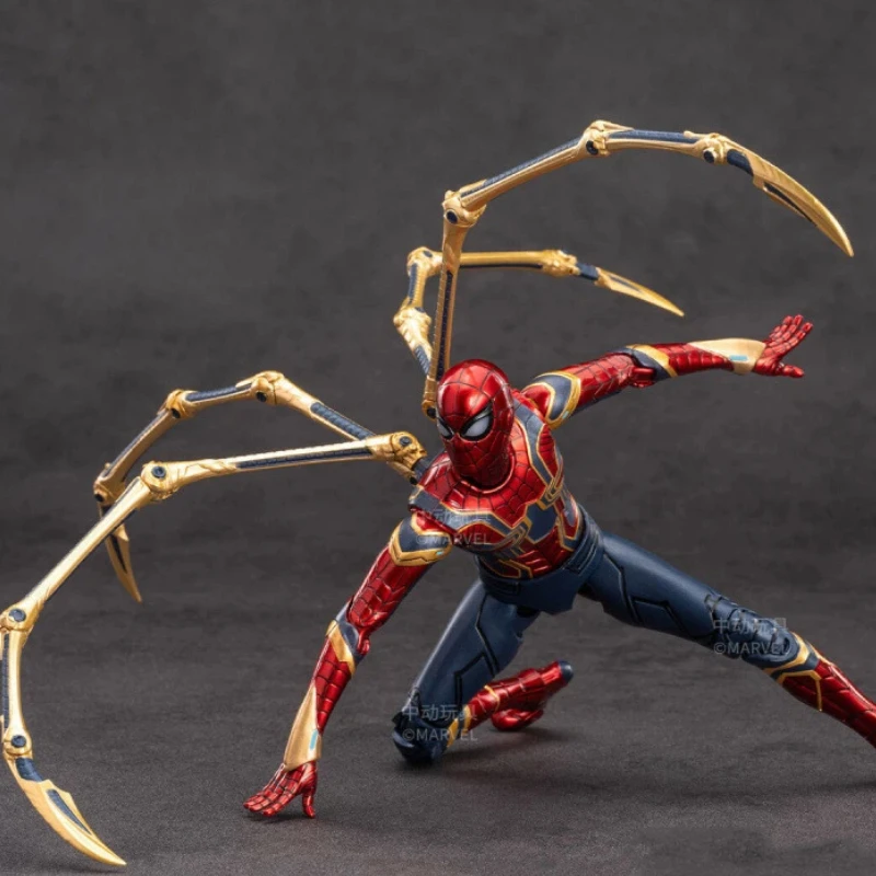 

Фигурка Marvel Iron Spider с подвижными суставами, коллекционная, из серии Avengers: Infinity War, с ножками-пауками, для детей и коллекционеров