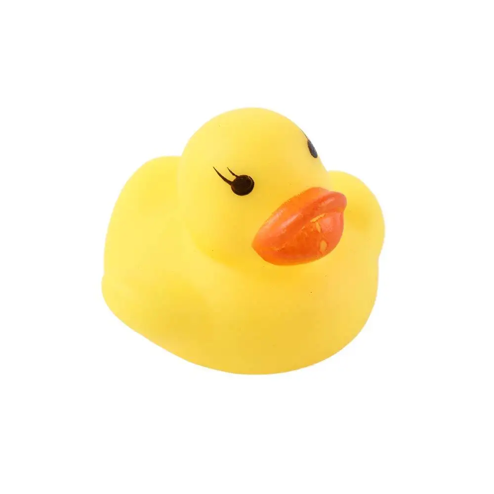 for Children Game Playing Swimming Pool Water Toys Boys Girls Yellow Ducks Bath Ducks Baby Bath Toys Squeaky Rubber Ducks