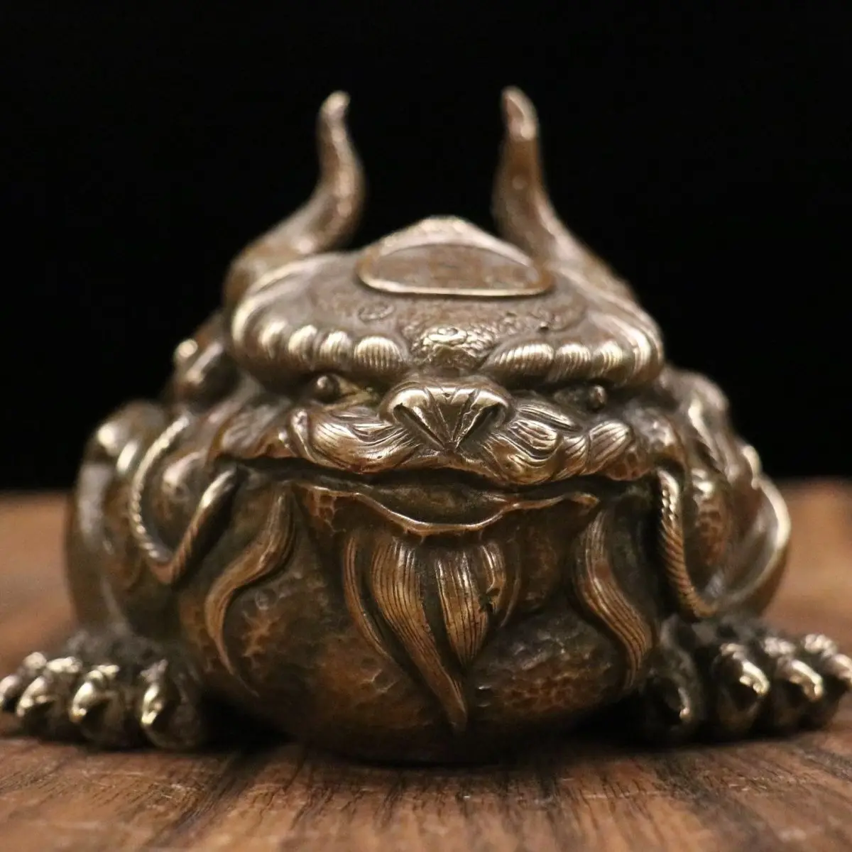 Dragon king golden toad  Statue Sculpture Figurines Home Garden Decoration Statues For House ﻿