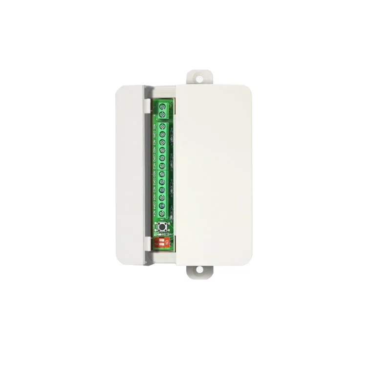 ガレージドア用ワイヤレスリモコン,受信機送信機スイッチ,電気ドア,ファン,AC 220v,4 ch,RF, 433mhz