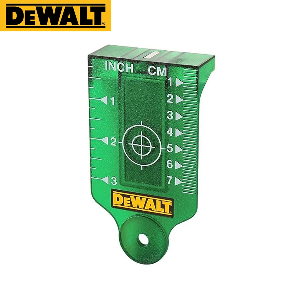 DeWalt Laser Level Accessories Laser Target Board with Magnetic Green Laser Plate