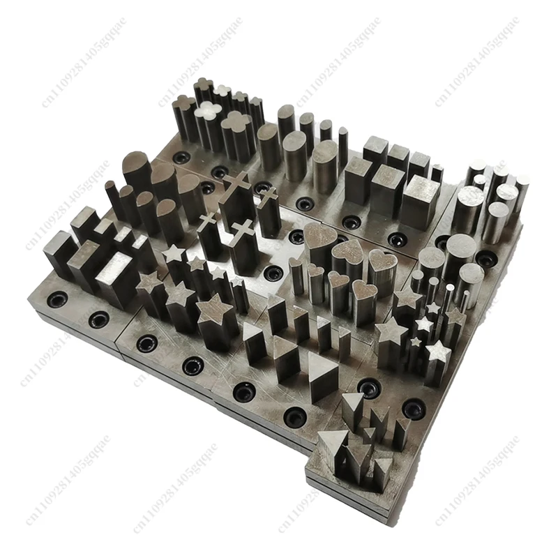 Jewelry Sheet Disc Cutter Set Metal Mold Cutting Punching Cross/Water Drop/Star/Oval/Triangle/Rectangle/Heart Shape