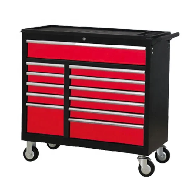 Large rolling tool storage tool chest cabinets