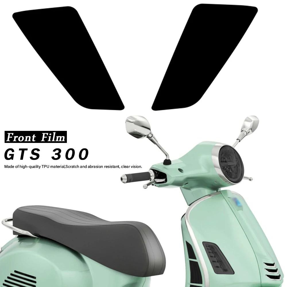 

Для Vespa GTS300 GTS 300 gts300 2023 2024 мотоциклетная фотолампа пленка инструмент задний фонарь наклейка глубокий черный