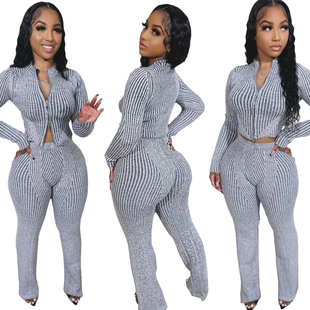 2024 Street 2 Piece Set Pink Letter Hoody Sweatshirt Top + Stacked Sweatpants Suits Casual Sport Outfits Spring Tracksuit Suits