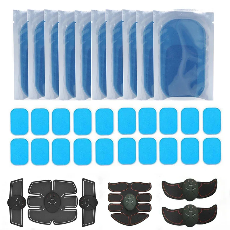 

Gel Pads for Hip And Abdominal Trainer Weight Loss Muscle Stimulator Exerciser Replacement Massager Gel Patch