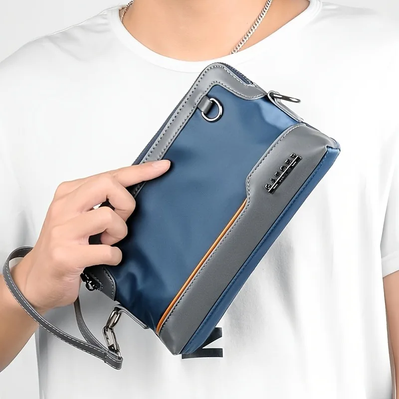 

Мужская повседневная сумка через плечо, регулируемый плечевой ремень, модные повседневные женские сумки через плечо с несколькими отделениями